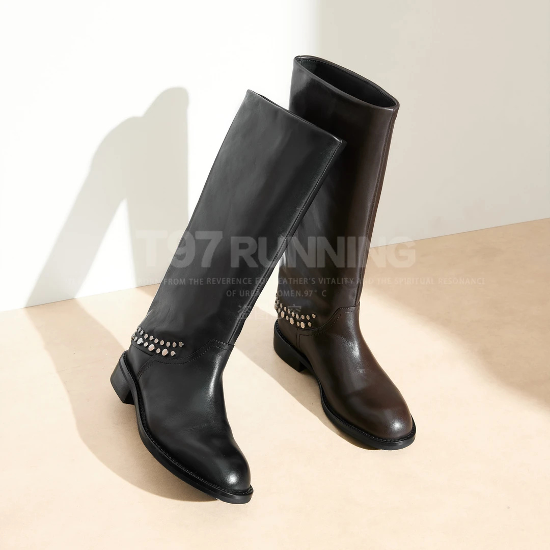 77-09【高端原创欧货】女靴马靴短靴时装靴骑士百搭