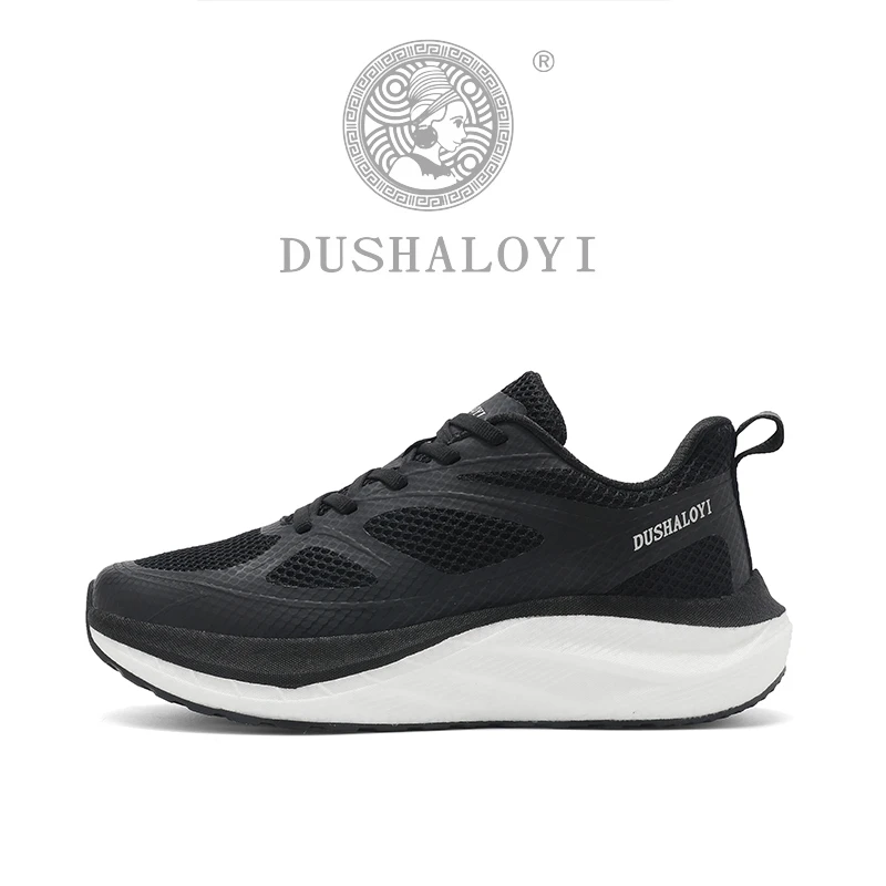 DUSHALOYI/杜莎璐易夏季高弹舒适休闲透气轻便网面情侣运动休闲鞋