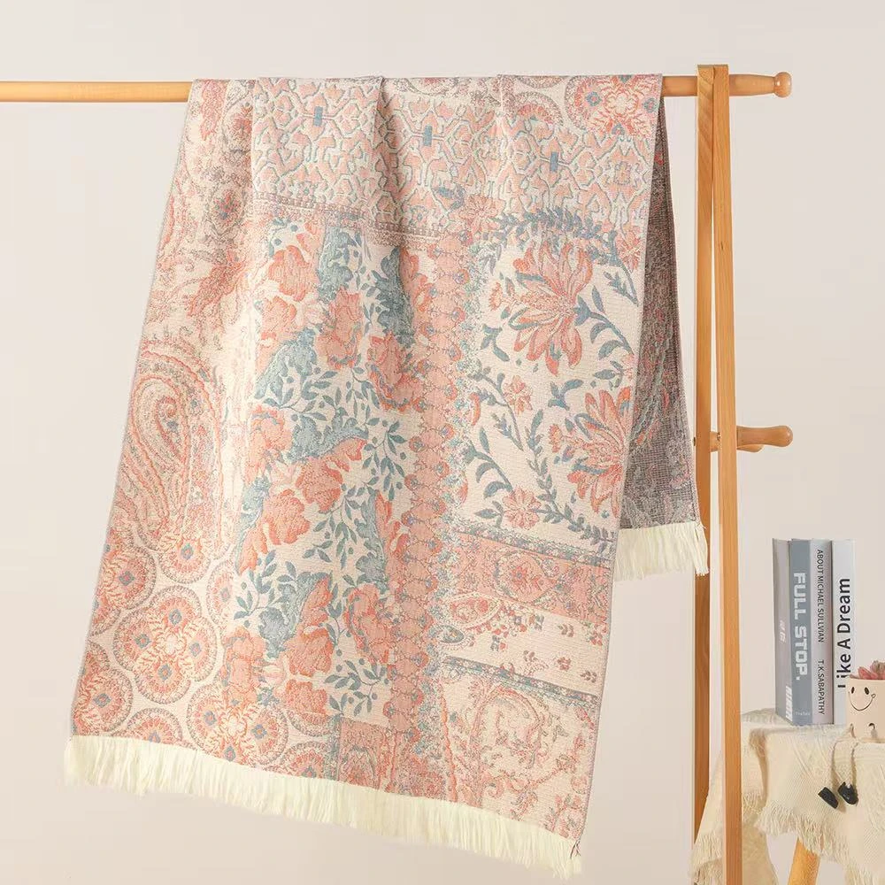 【FRER HOME】天然亚麻 自然之美 汉麻浴巾80-160cm  繁华