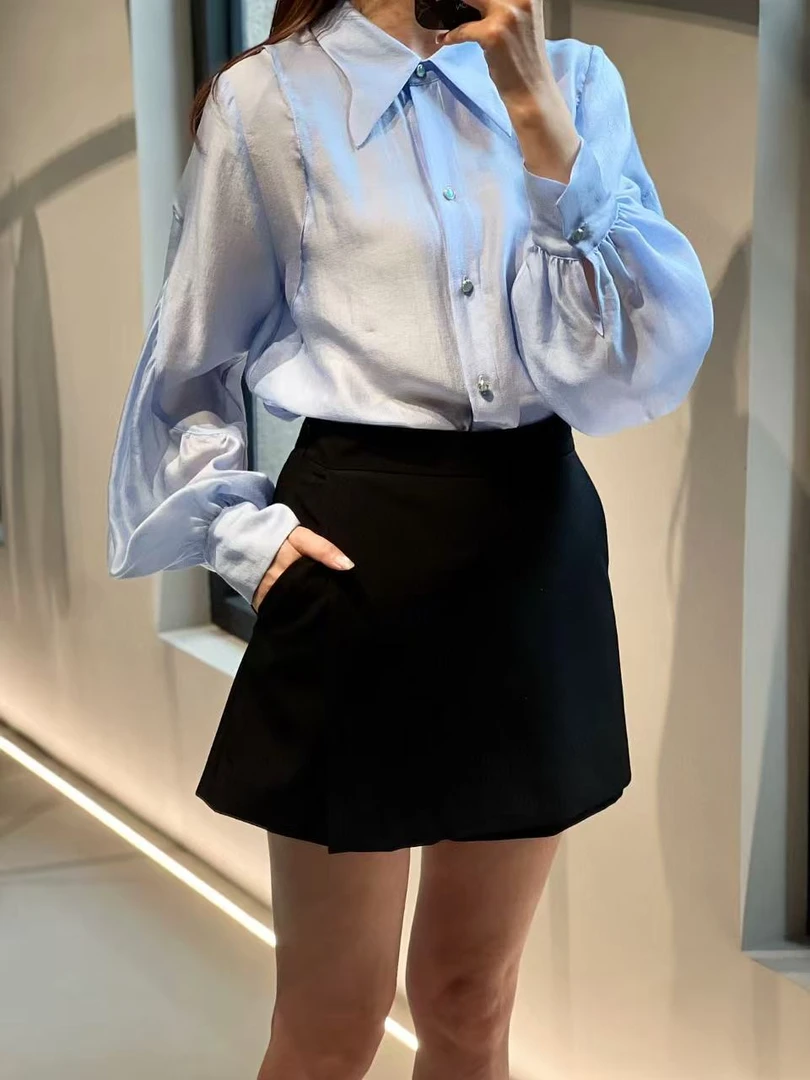 莱赛尔醋酸定制面料衬衫