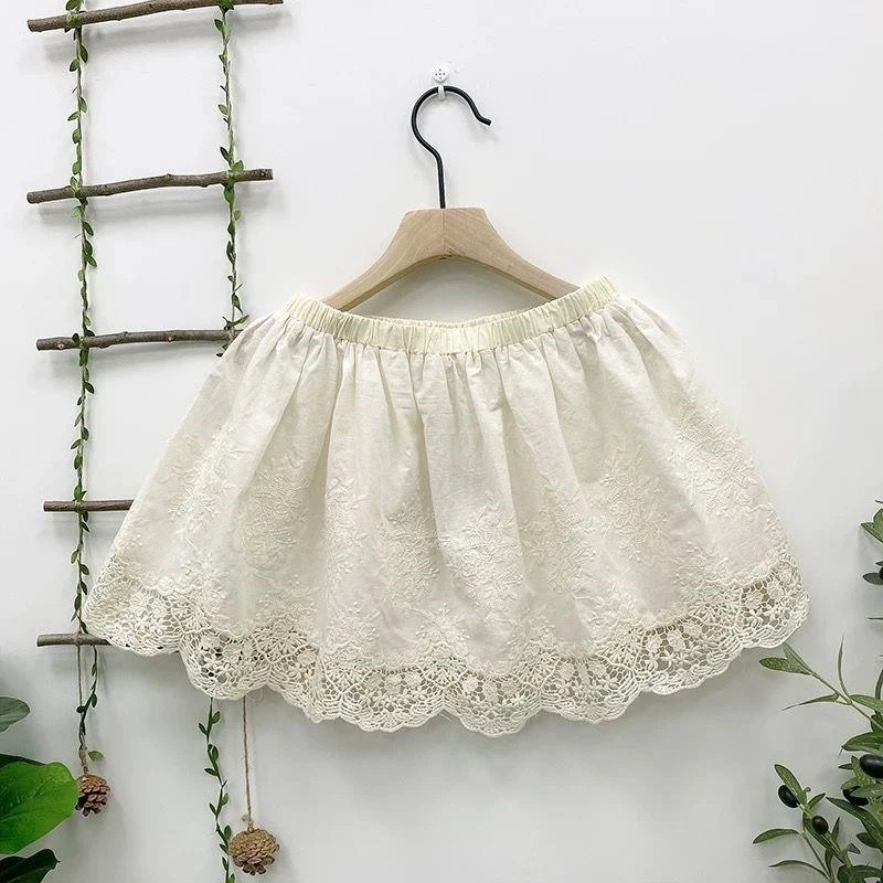 叠穿下摆裙帘遮屁帘穿搭神器屁联配鲨鱼裤的裙子蕾丝屁帘打底神器