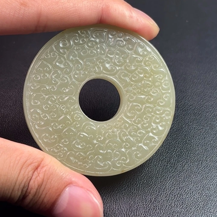 和田玉未镶嵌挂件无*书