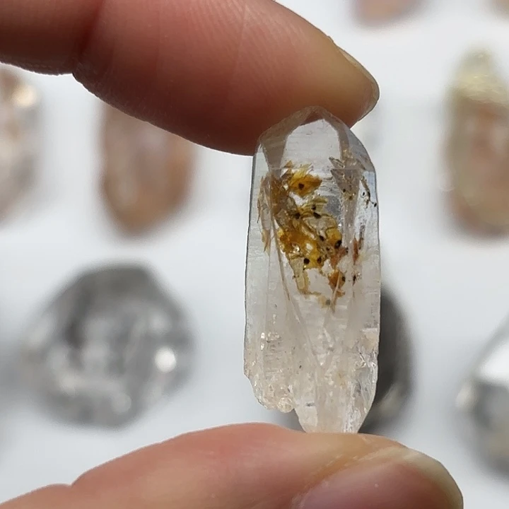 未镶嵌水晶颈饰巴基斯坦油胆闪灵钻29mm+