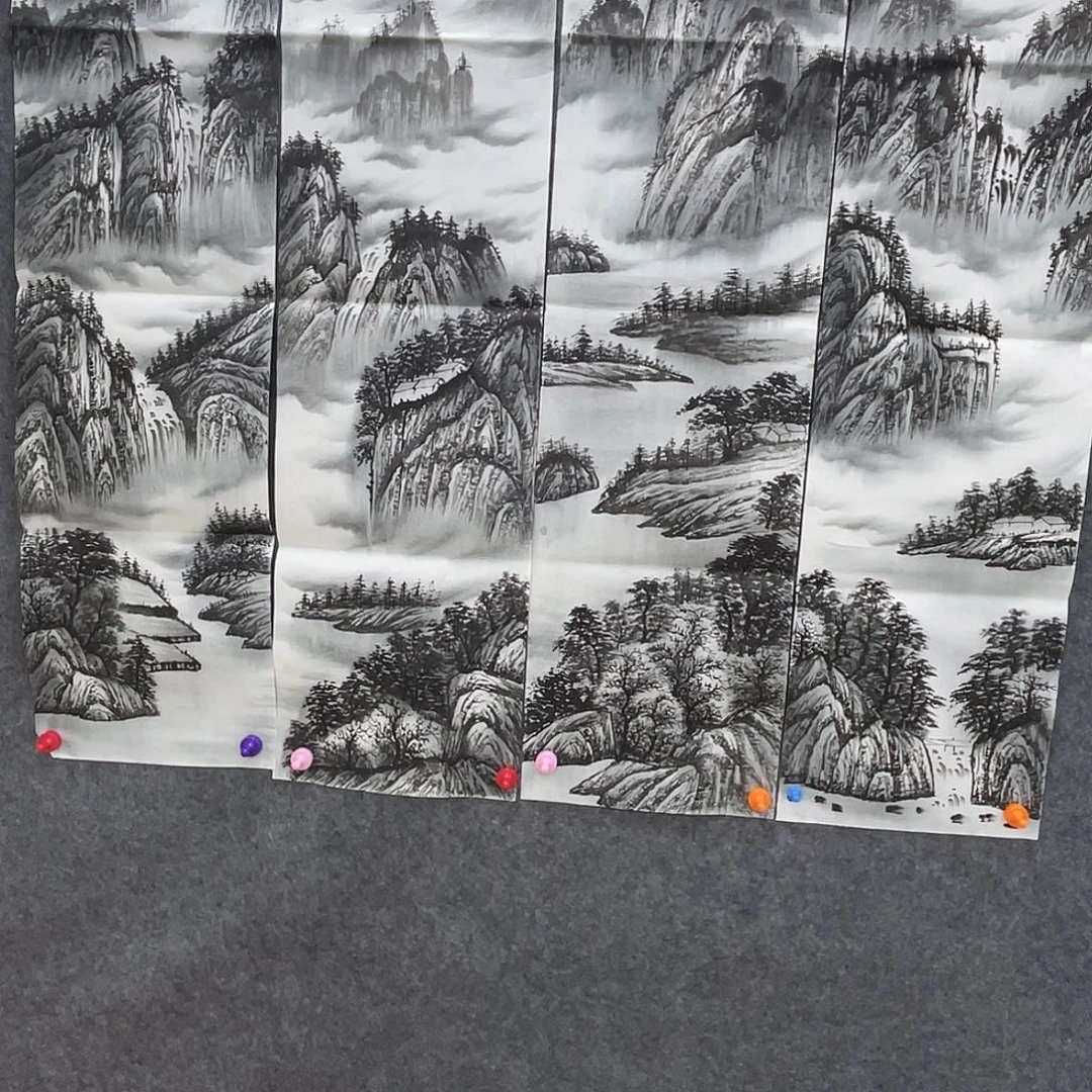 国画作品小姐姐放漏…