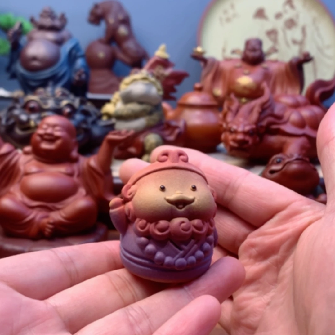 【闪购商品】紫砂茶宠紫砂壶手工