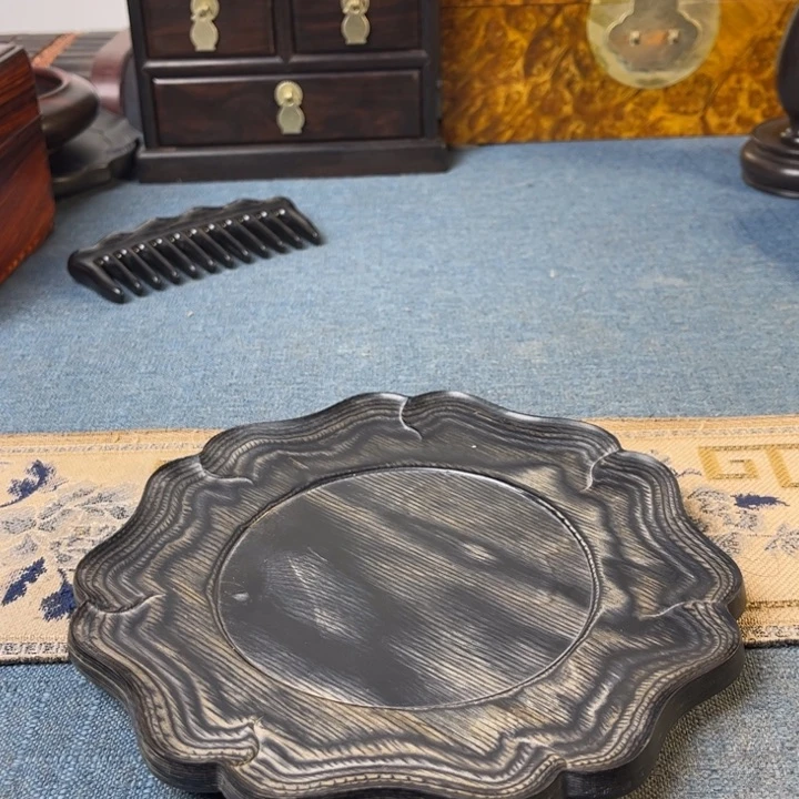 贡木青金木收纳盘