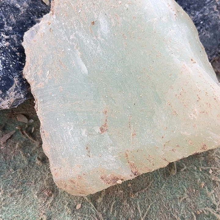 绍***行蛇纹石玉未镶嵌天然岫玉多样性发一