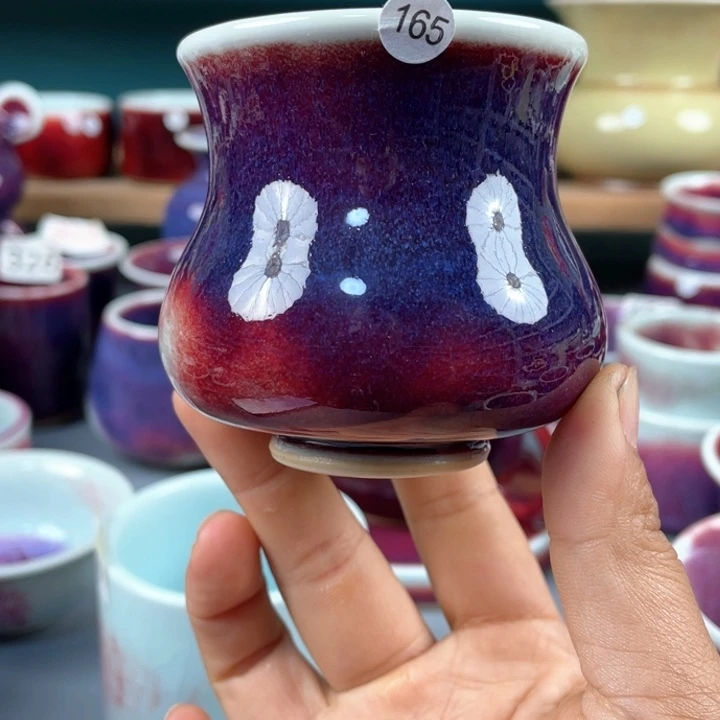 瓷片纯手工制作……微微瑕