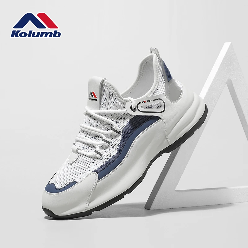 kolumb/哥仑步高品质男鞋2025春季新款休闲网面鞋正版透气运动鞋