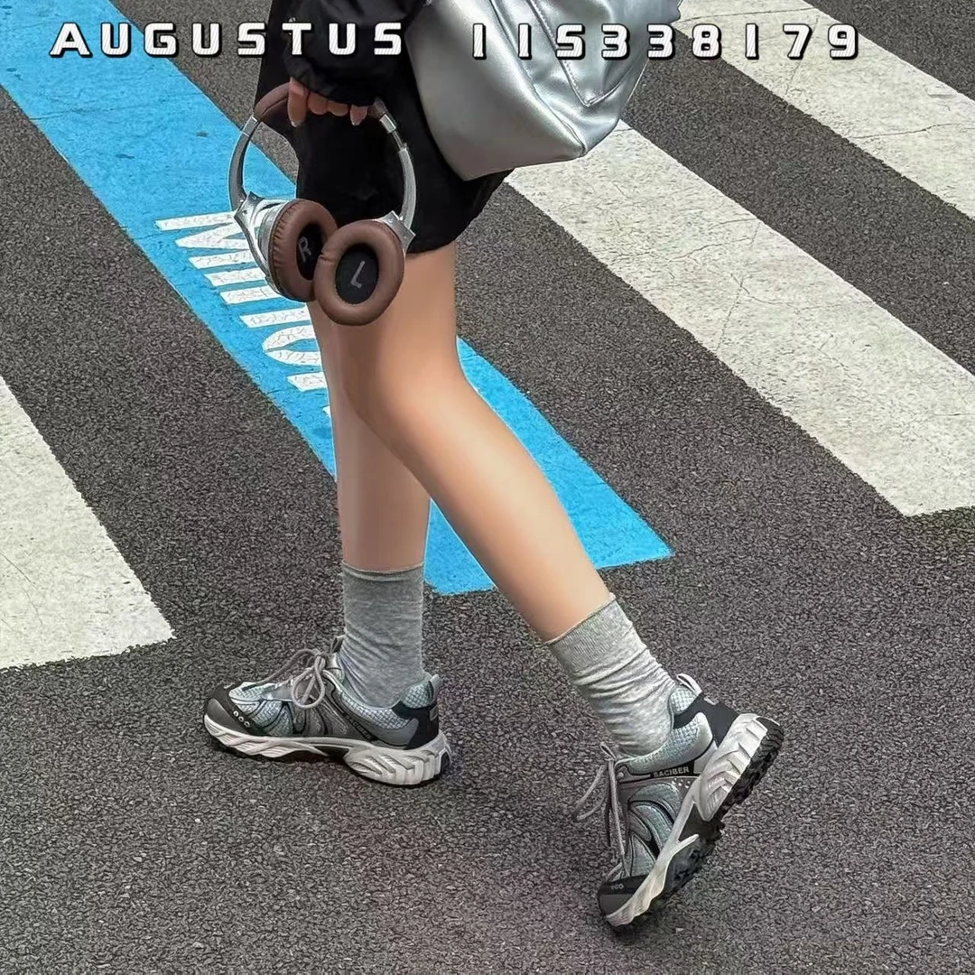 四季款双网休闲老爹鞋舒适百搭休闲鞋