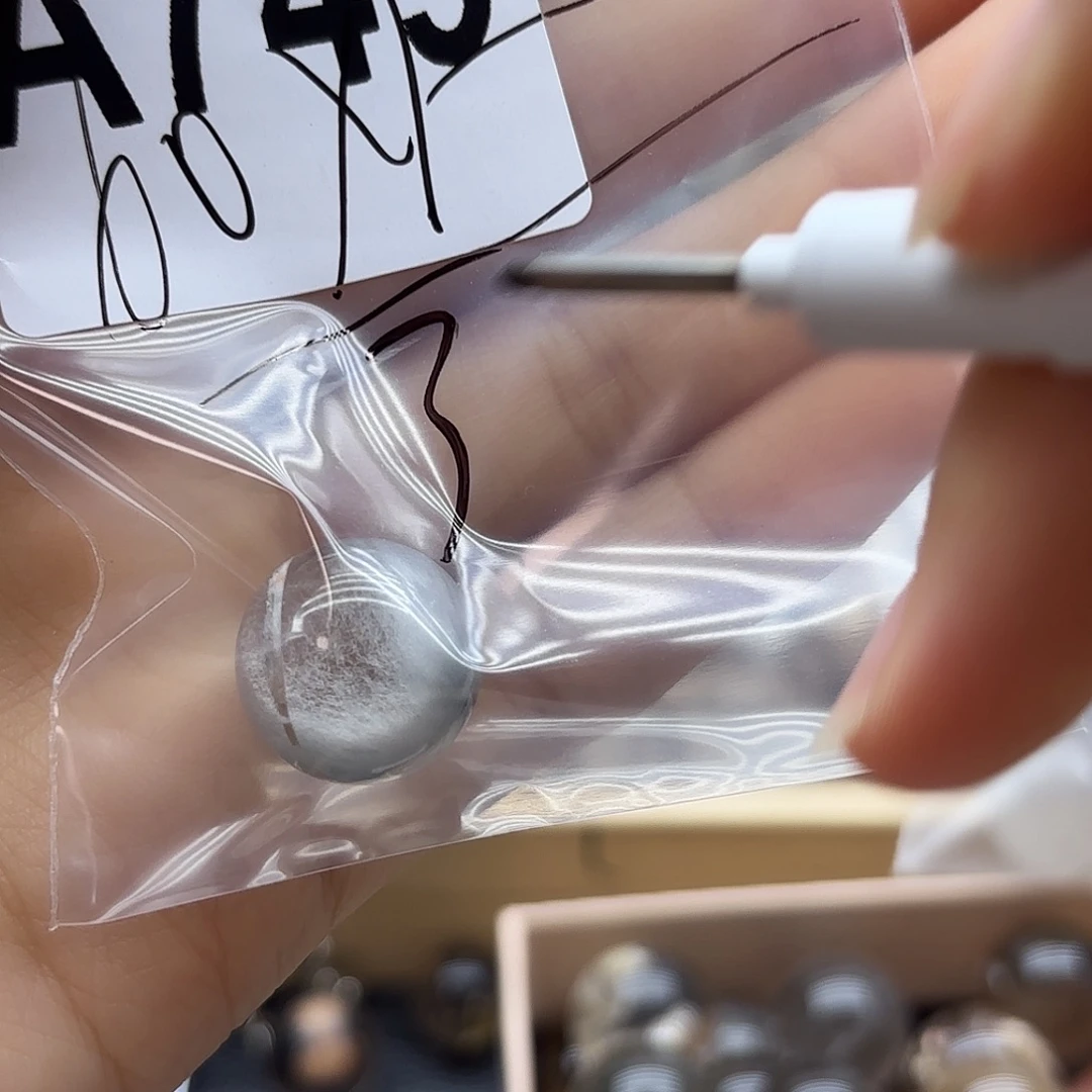 ****猪珠宝半成品未镶嵌紫晶749