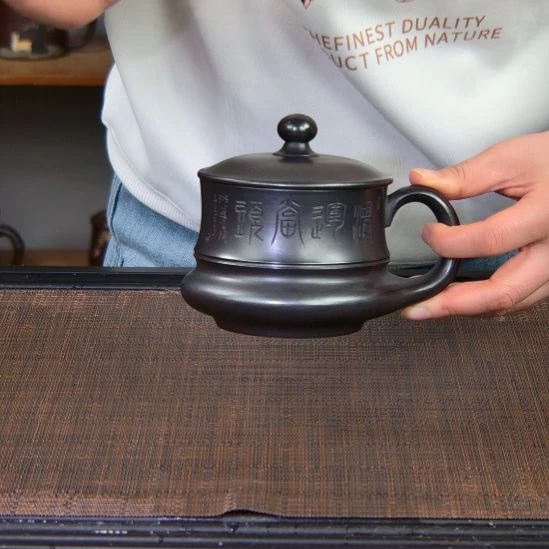 茶杯紫砂高货放漏