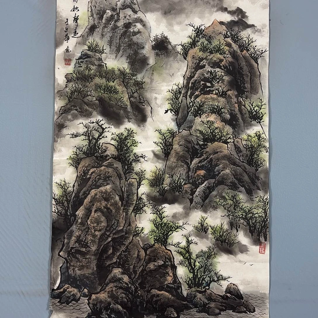 国画2042 牡丹一如您的脸颊