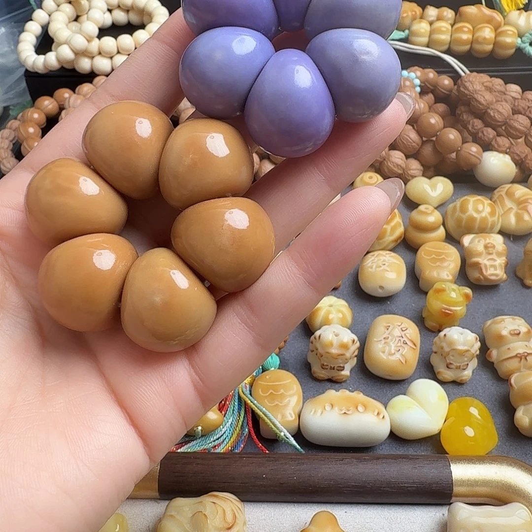 猴头核桃手串蒜瓣手撵微瑕不退不换