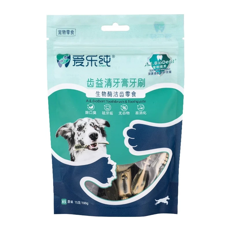 iChew爱乐纯狗狗磨牙棒小型犬狗狗宠物零食小狗比熊柯基洁齿棒骨