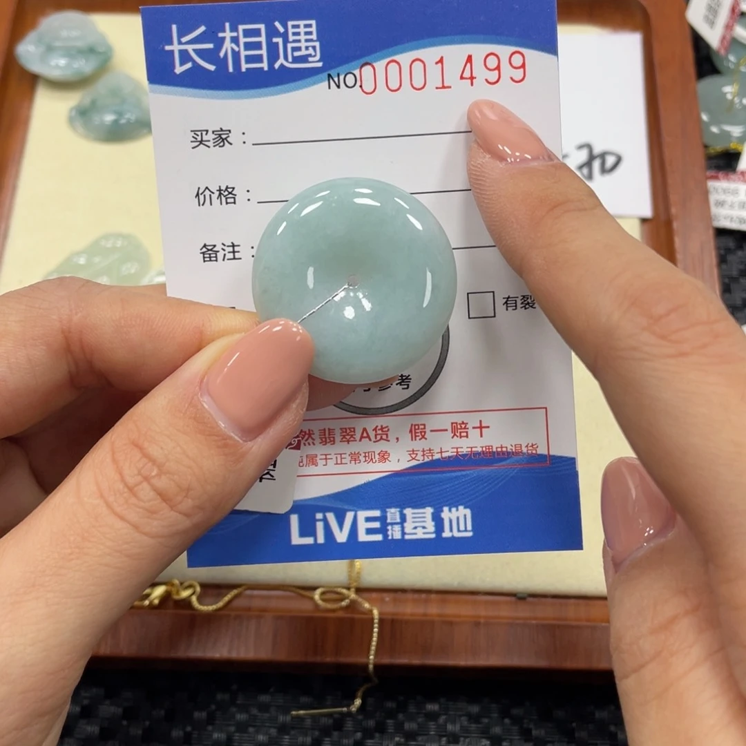 翡翠颈饰未镶嵌翡翠吊坠x 1499