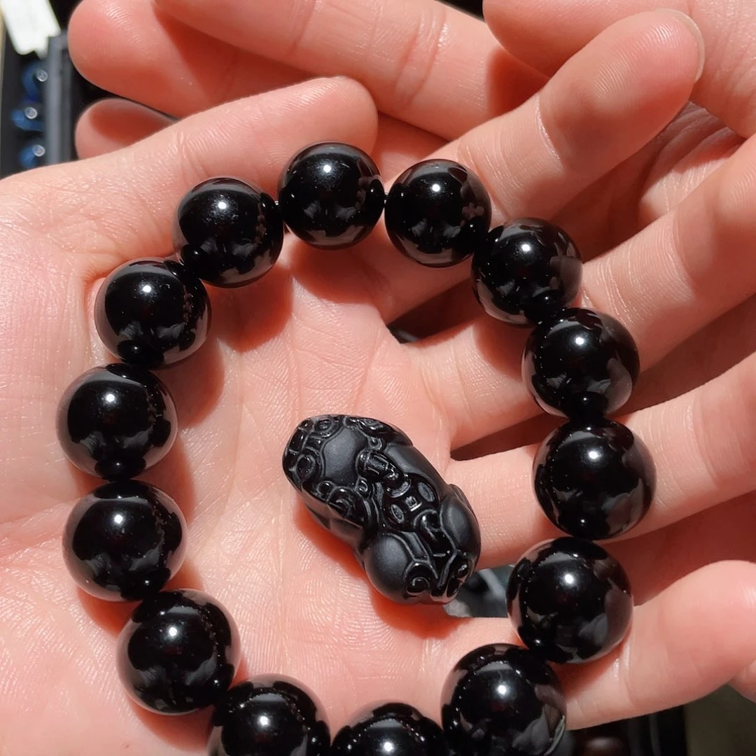 黑曜岩手链未镶嵌城****号