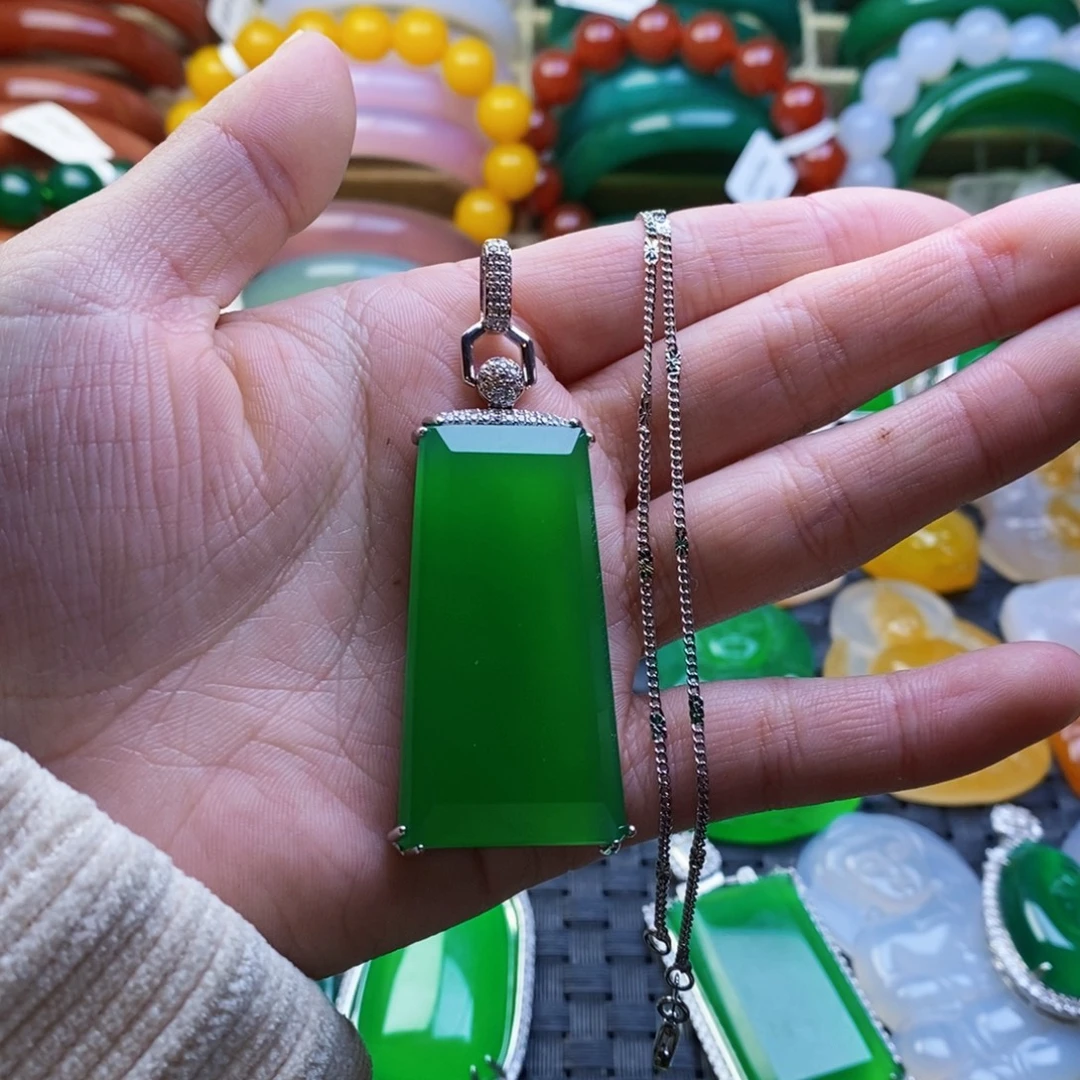 @***錢玛瑙/玉髓合金颈饰