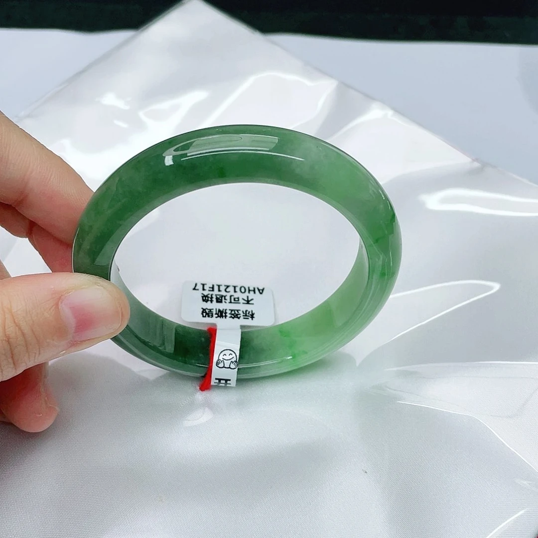 翡翠手镯未镶嵌正56.5