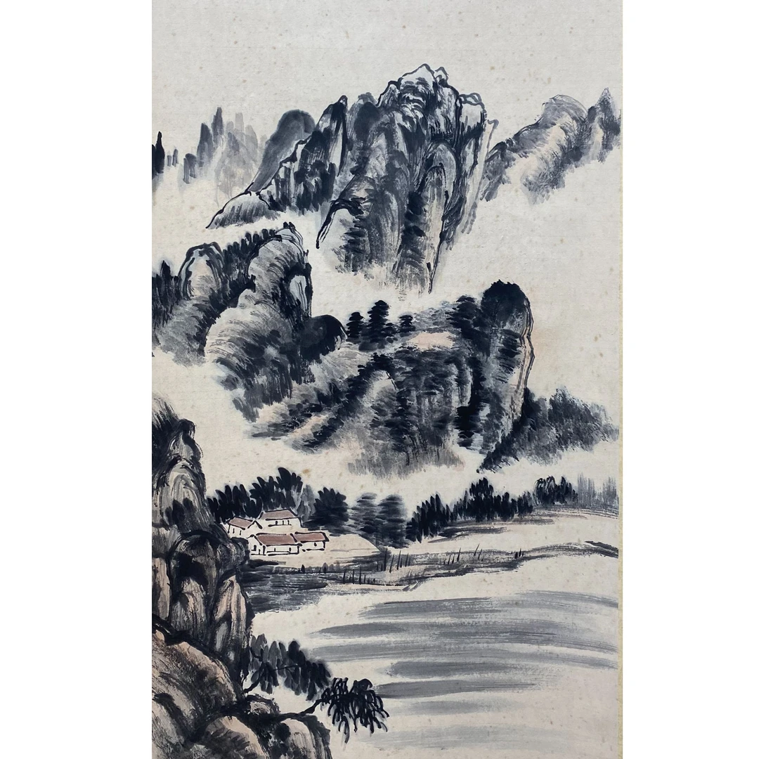 DY9919 山水 纸本 90*43