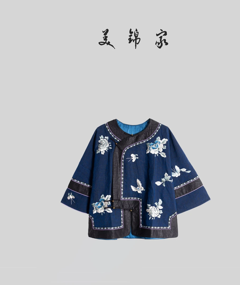 【美锦家】国风女款刺绣太太服23-226/23-51