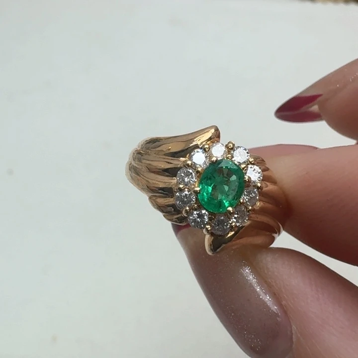 祖母绿戒指未镶嵌