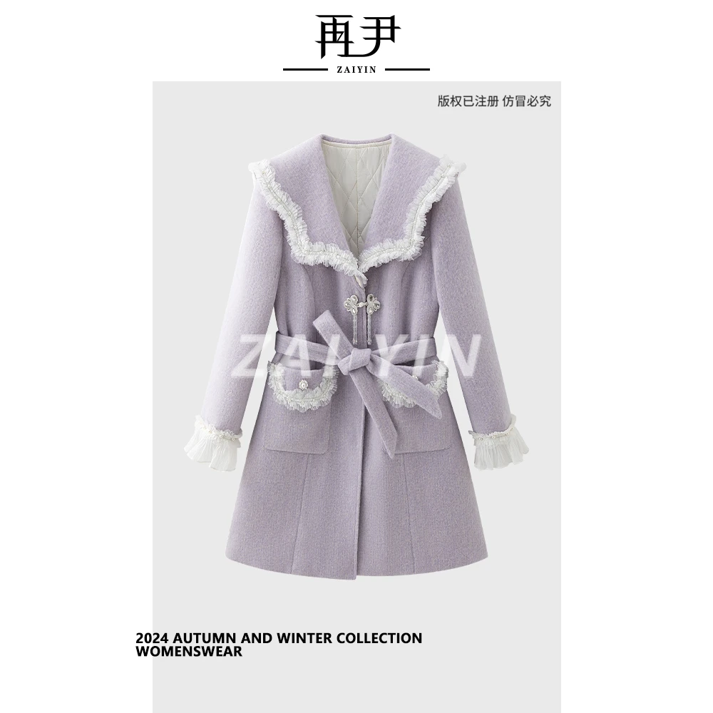 【雪域之舞】小众设计师定制轻奢款时尚百搭保暖外套G24DT071031