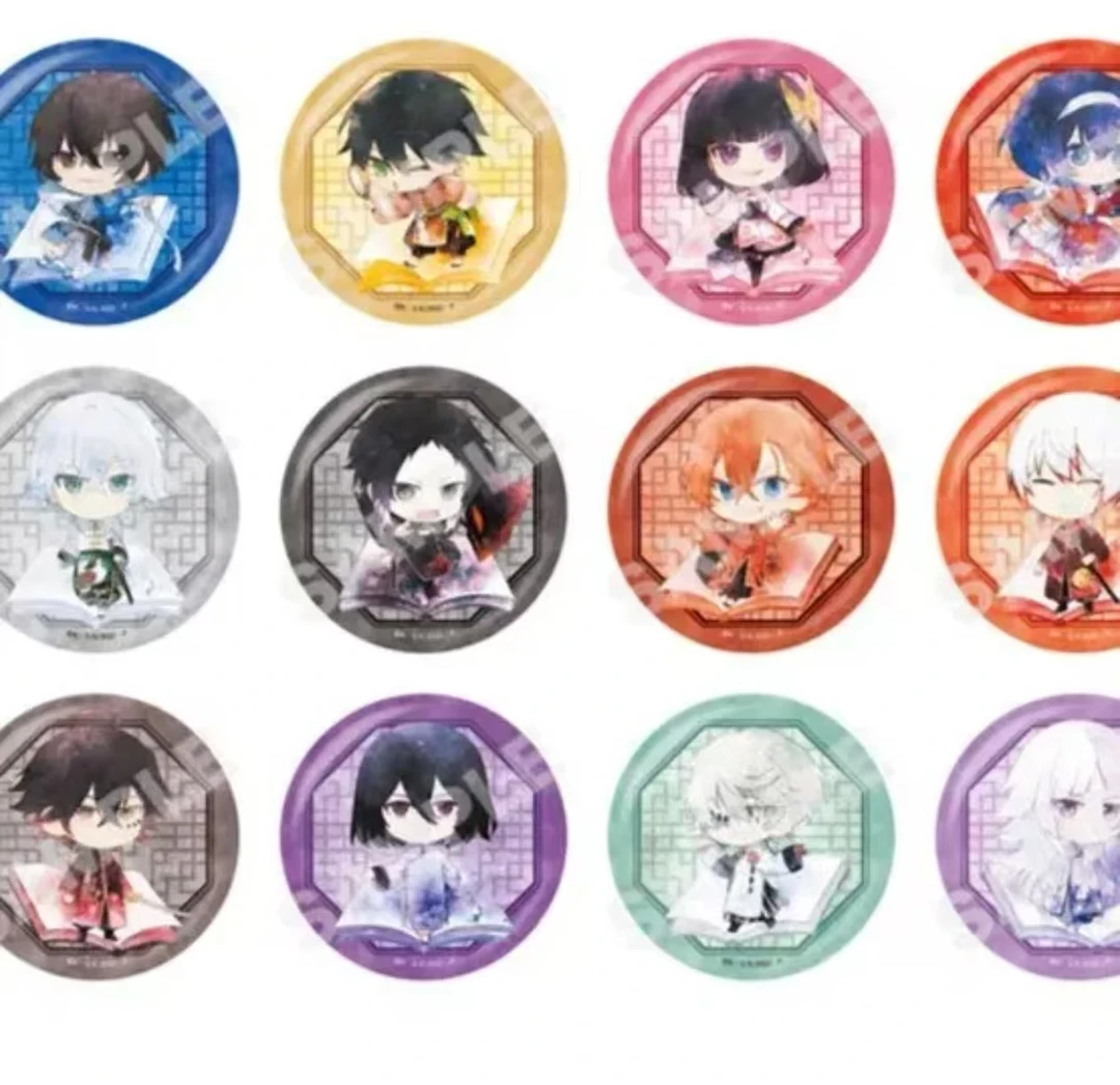 【文豪野犬】文豪中式和服系列 吧唧 护身符 潮玩盲盒 【默认代拆】