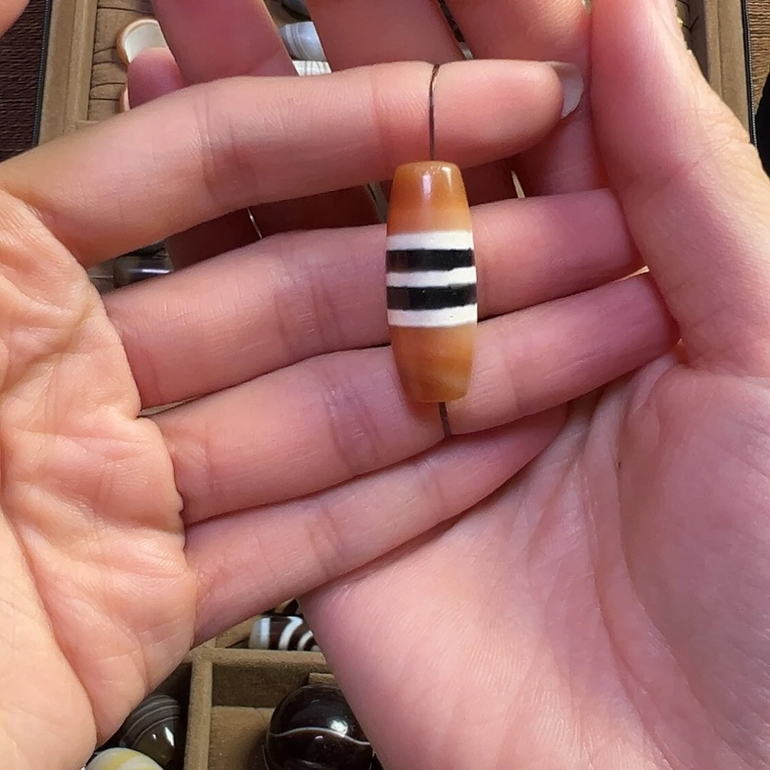 青***禅石英石纯铜锁骨链