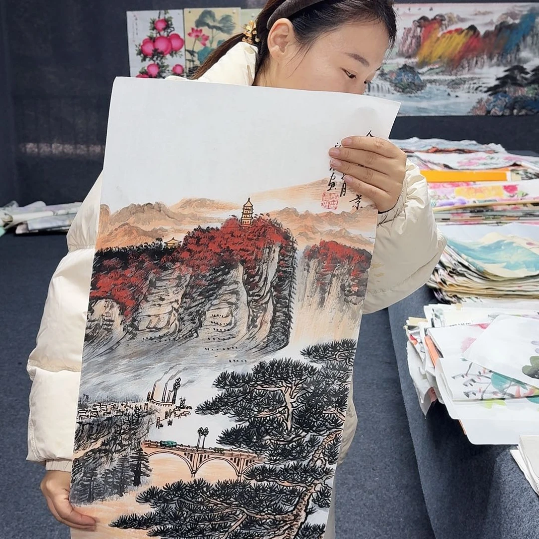 尚古里商贸 画心一张