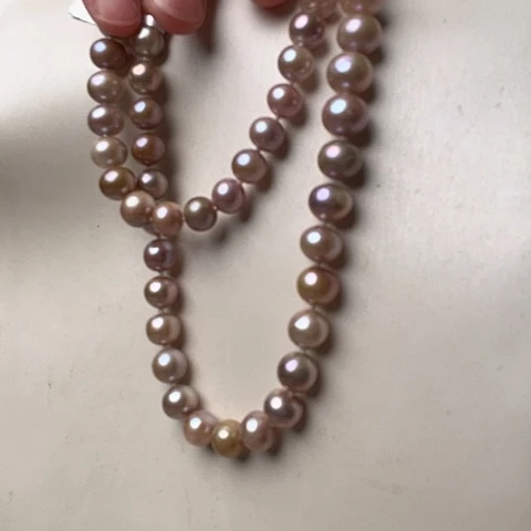 淡水珍珠未镶嵌颈饰