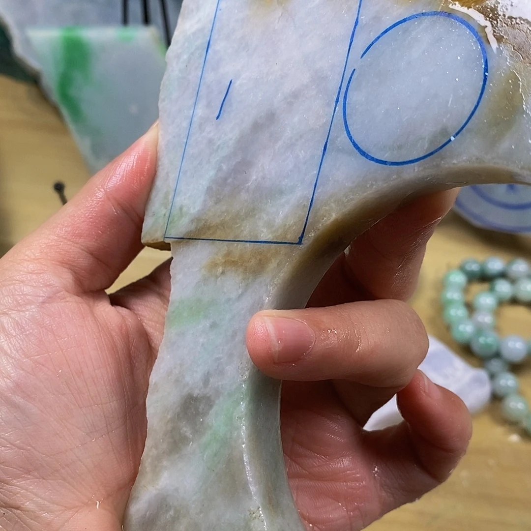 翡翠未镶嵌挂件缅甸翡翠A货