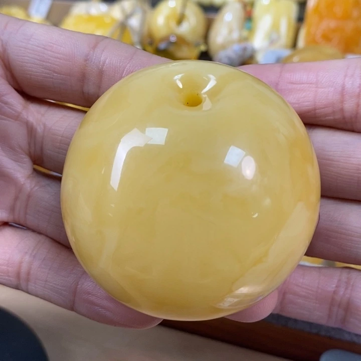 琥珀颈饰未镶嵌公主扣