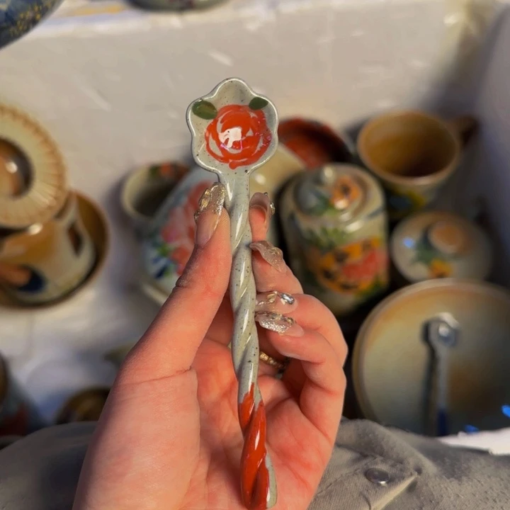 瓷片景德镇陶瓷手工手绘