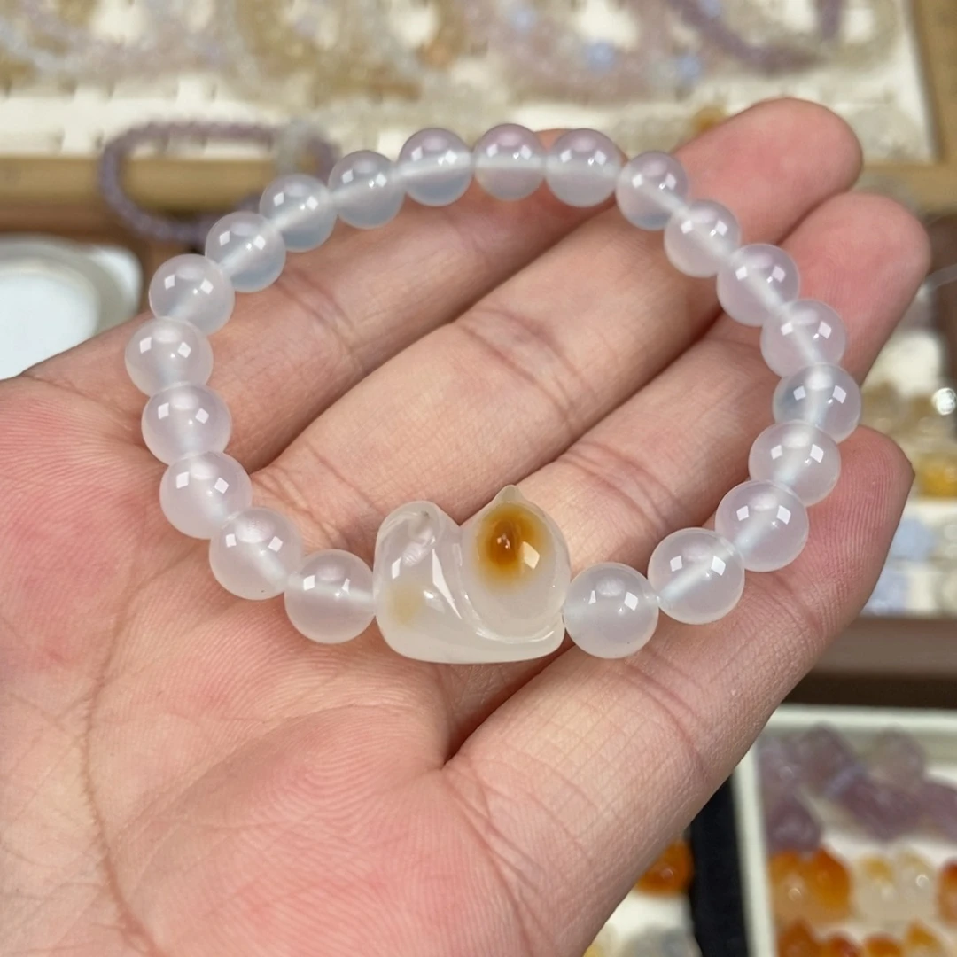 玛瑙/玉髓未镶嵌手链Z21