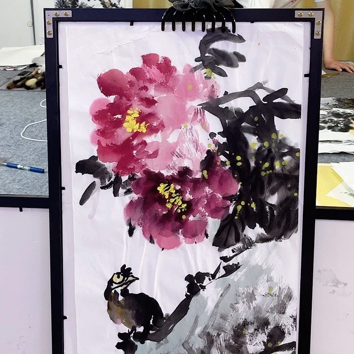 国画张圣敏先生纯手绘作品
