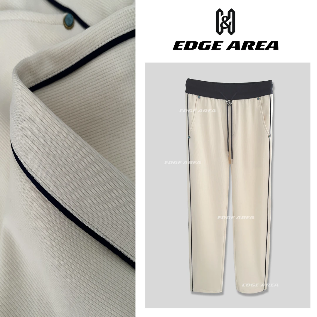 【CHY】秋季新款轻奢卫裤莫代尔宽松阔腿休闲裤子752