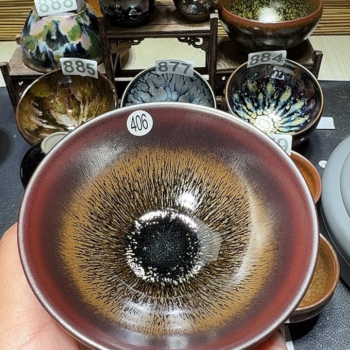 茶盏建盏主人杯406杯