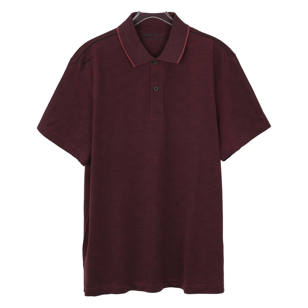 ZEGNA  SPORT杰尼亚 男士翻领短袖POLO衫 SF364ZS681601