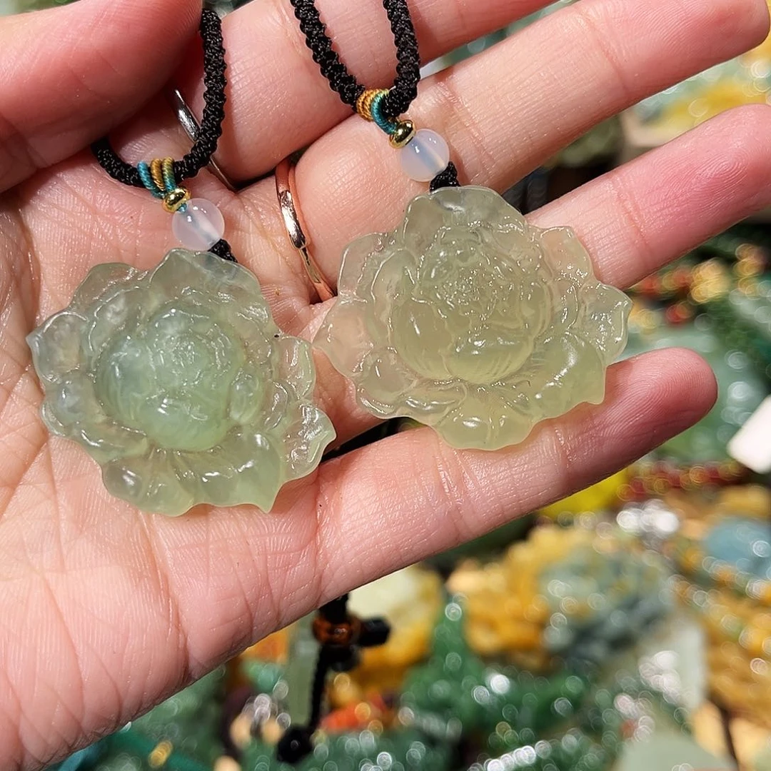 未镶嵌岫玉毛衣链