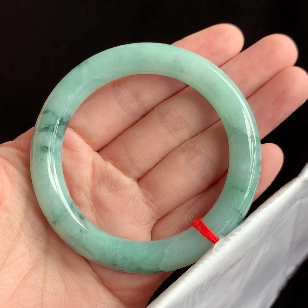 【闪购商品】翡翠手镯未镶嵌53有瑕