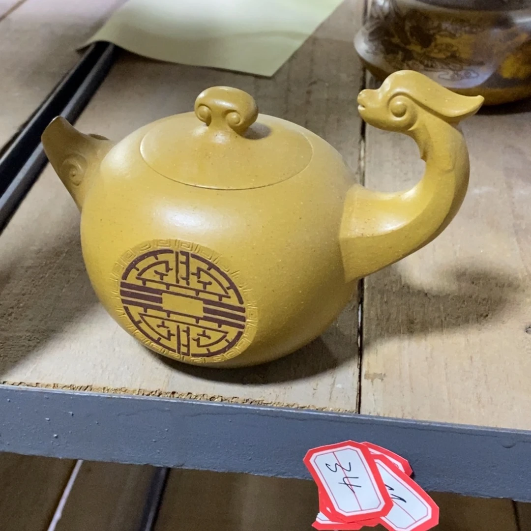 紫砂茶壶原矿手工178