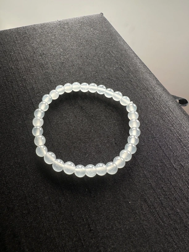 卡6mm左右 天然缅料A货正冰手串 多样性发一串