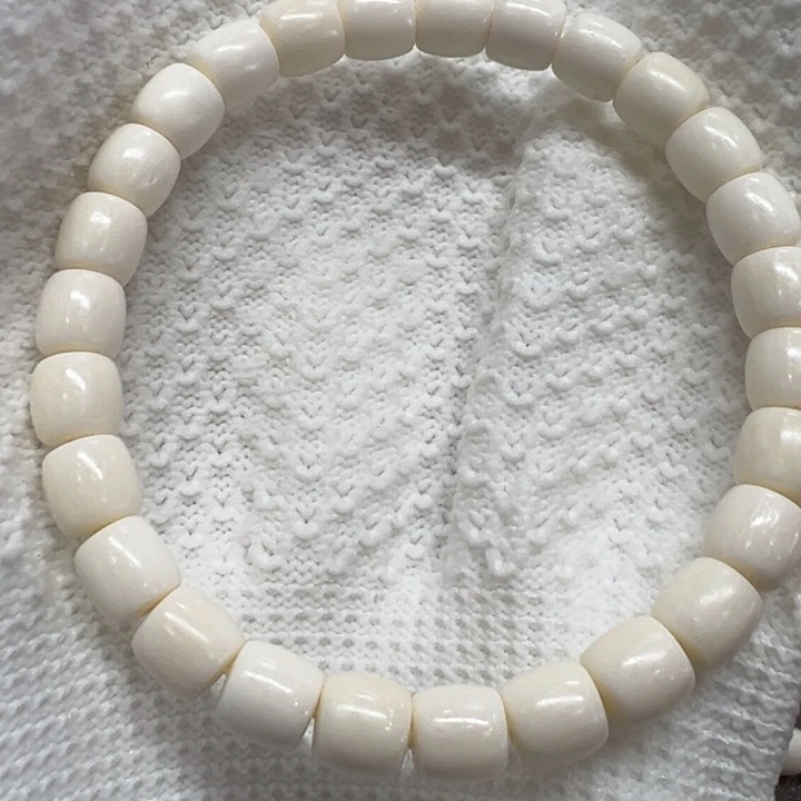 鹿骨手串/手链鹿角手串直切8mm