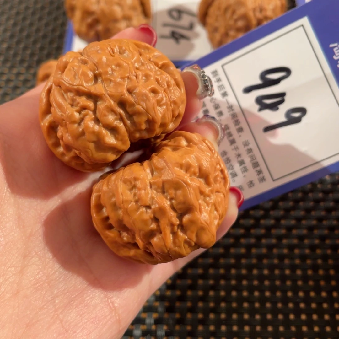 文玩核桃把件949号39尺蛤蟆