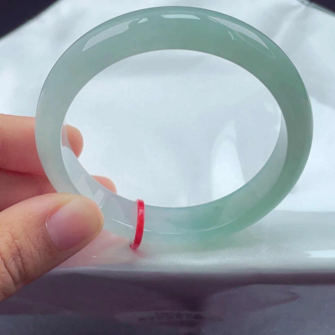 未镶嵌手镯翡翠54.2正圈