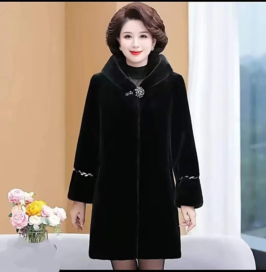 女款2025冬季保暖套轻奢气质外套