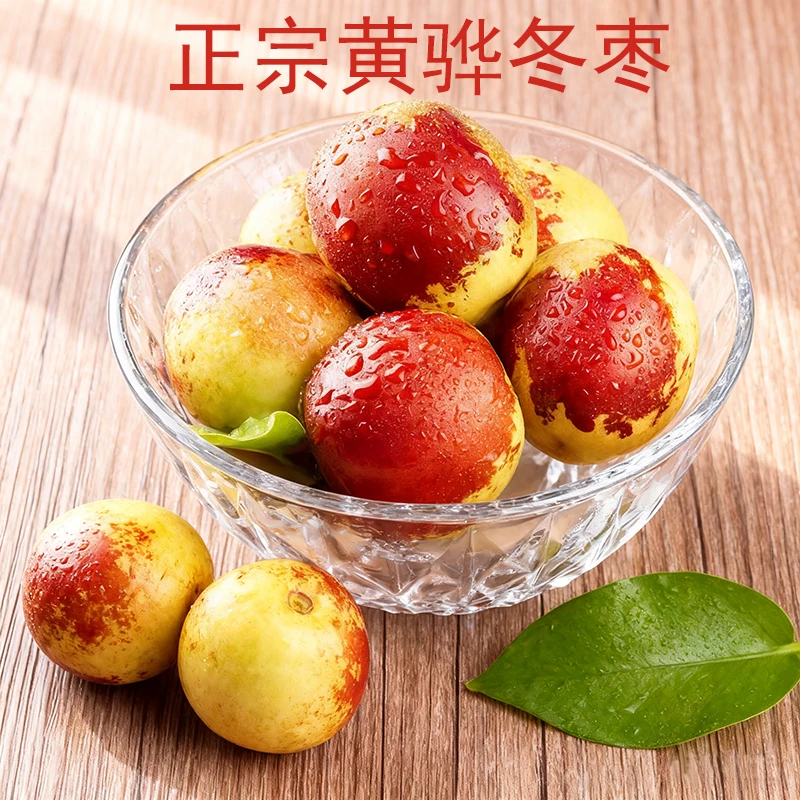 河北沧州黄骅冬枣脆甜多汁皮薄原产地直发包邮新鲜水果