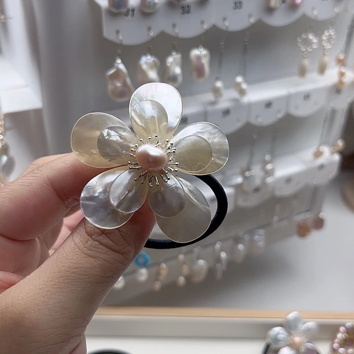 未镶嵌发饰淡水珍珠