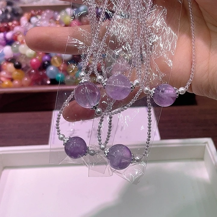 水晶手链未镶嵌390项链